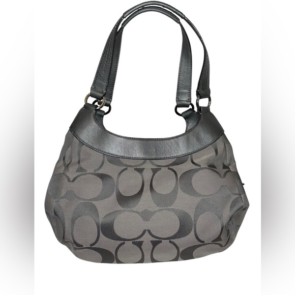 Coach Soho Gray Signature Hobo Bag - Picture 5 of 10